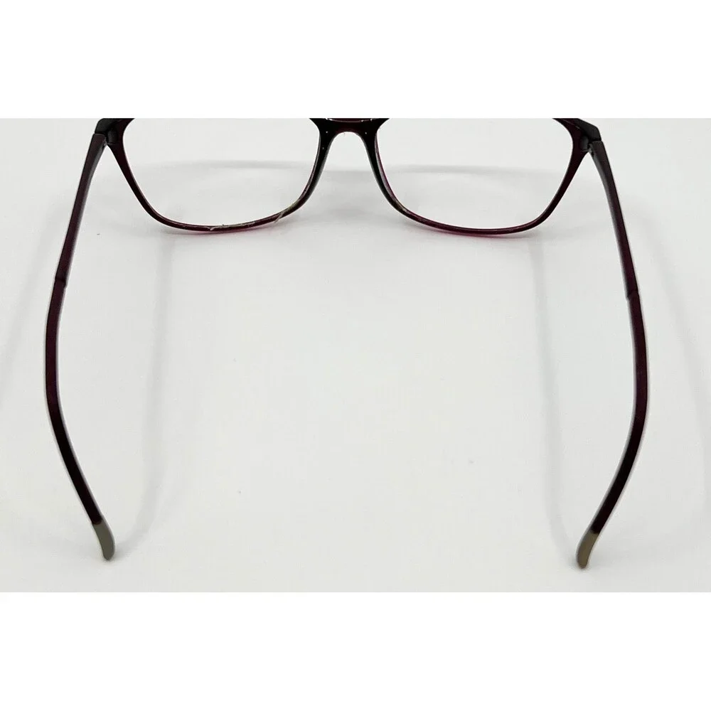 Unbranded Eyeglass Frames Womens Purple Oval Full Rim 51-16-135